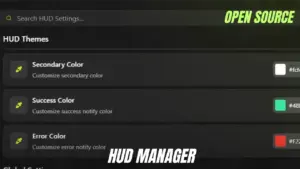 powerful HUD Manager that gives complete control