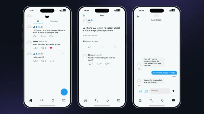 LB-Phone | Lifetime | Open Source FiveM Script – Video Calls